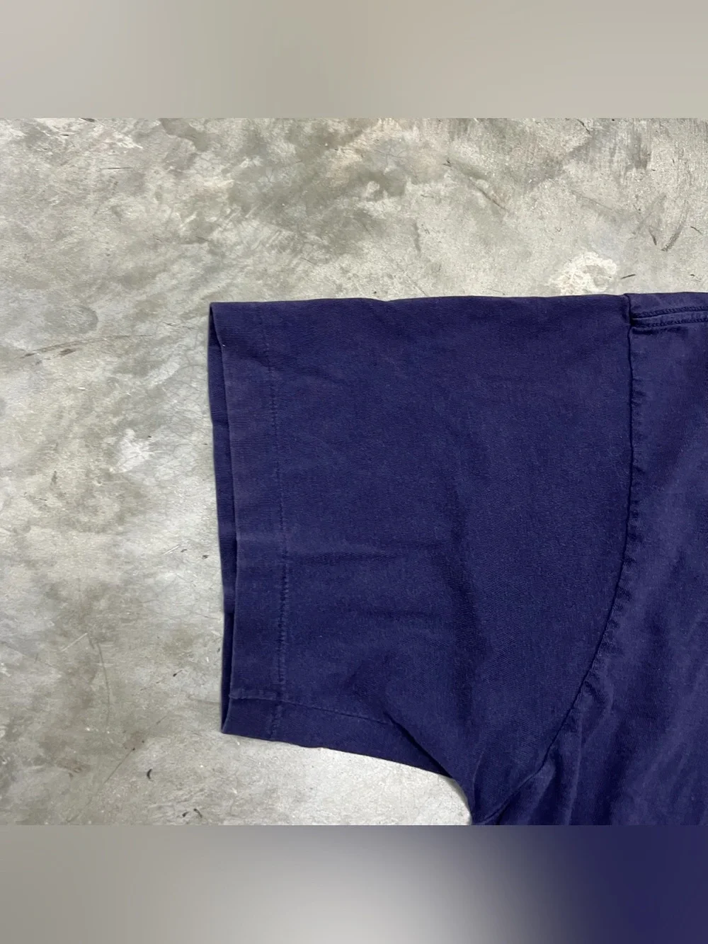Vintage Polo Ralph Lauren T Shirt Size Medium Single Stitch Blue Pocket Pony